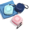 Customised Small Fast Drying Cooling Sport Microfiber Towels With Set In Silicone Case